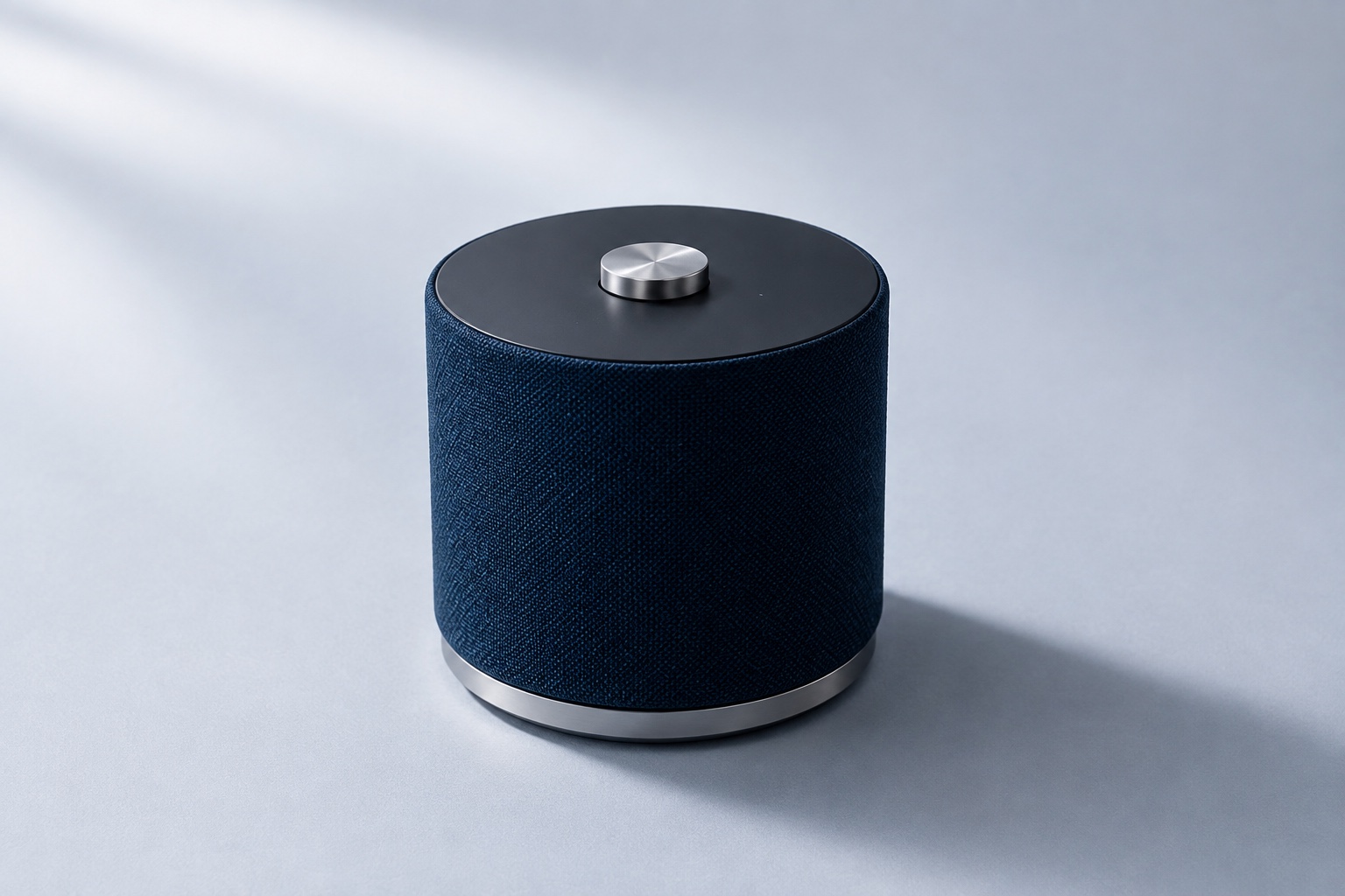The tactile wool and aluminum finish of Hush One